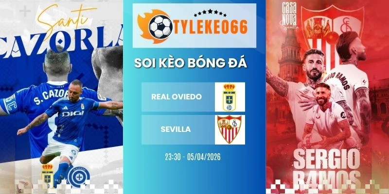 Soi kèo nhà cái Real Oviedo vs Sevilla hôm nay ngày 05/04/2026 - La Liga