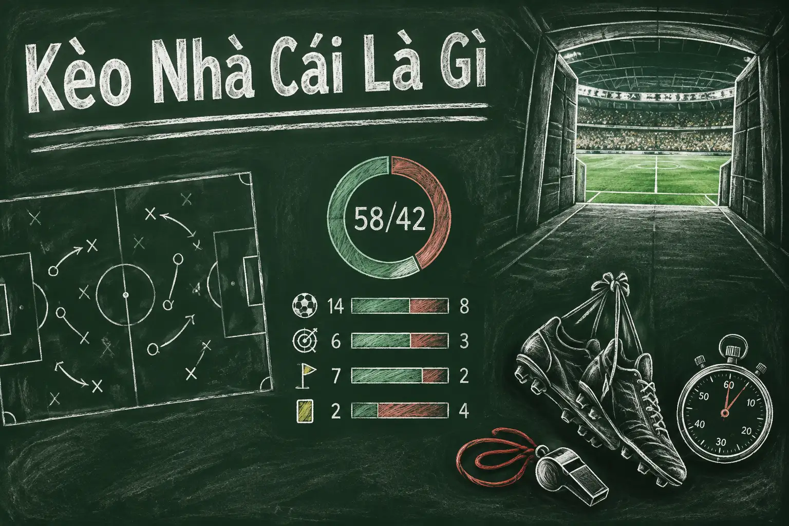 Kèo nhà cái là thuật ngữ dùng để chỉ tỷ lệ, con số và thông tin mà các nhà cái công bố cho từng trận đấu bóng đá hoặc sự