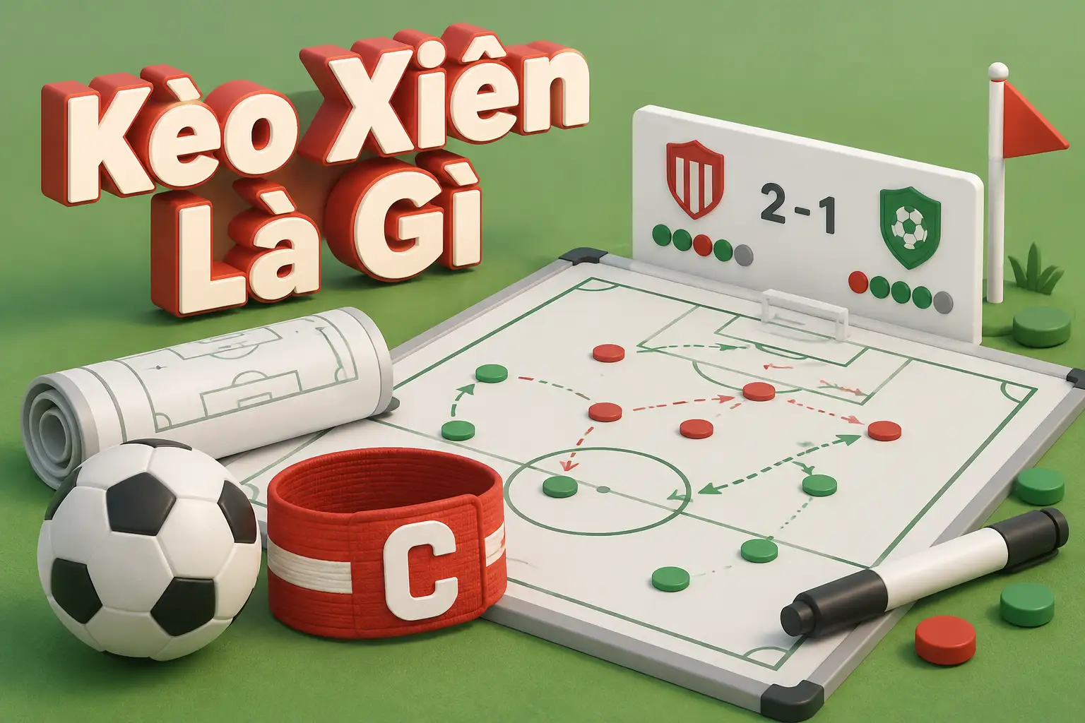Kèo xiên là hình thức gộp nhiều trận đấu vào cùng một vé cược - kèo xiên là gì