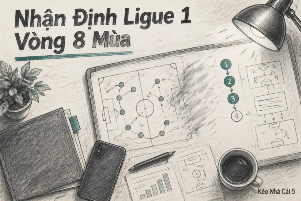 Vòng 8 gồm 9 trận, kéo dài từ ngày 24/10 đến 26/10/2026 theo giờ Việt Nam - nhận định ligue 1 vòng 8 mùa 2026-27
