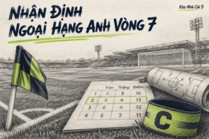 Vòng 7 có tất cả 10 trận, kéo dài từ ngày 17/10 đến ngày 20/10/2026 theo giờ Việt Nam - nhận định ngoại hạng anh vòng 7 mùa