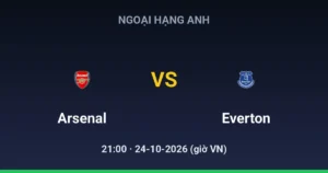 Arsenal vs Everton