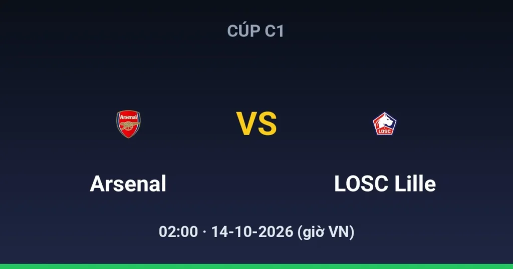 Arsenal vs LOSC Lille