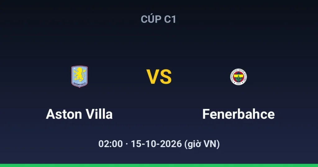 Aston Villa vs Fenerbahce