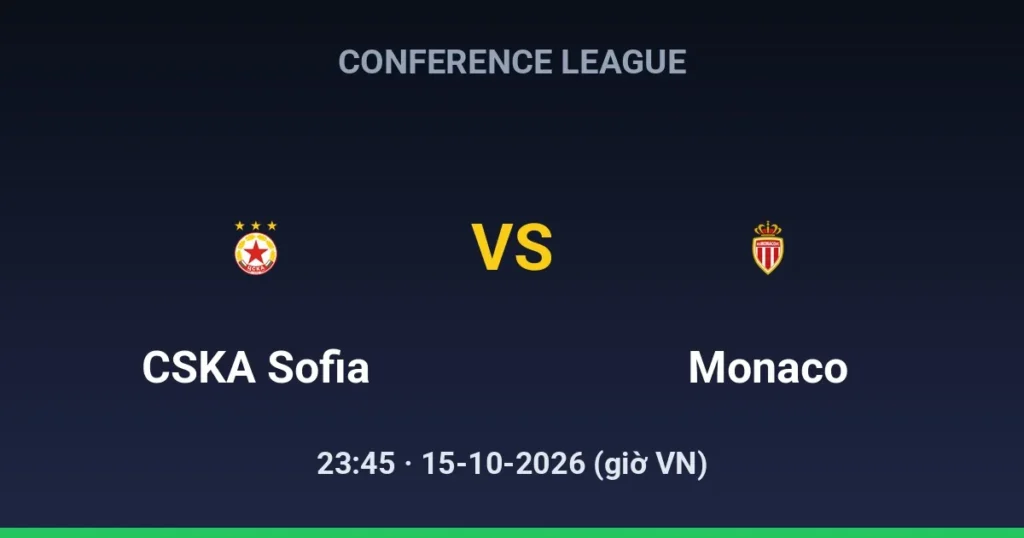 CSKA Sofia vs AS Monaco
