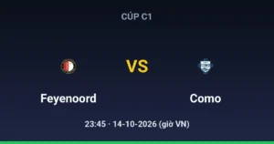Feyenoord vs Como