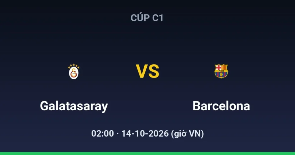 Galatasaray vs FC Barcelona
