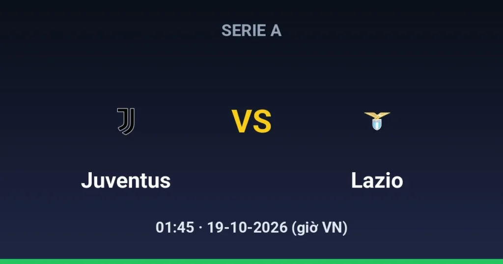 Juventus vs Lazio