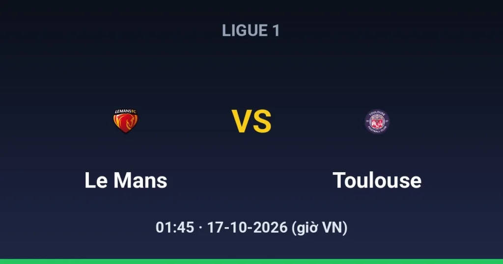 Le Mans vs Toulouse FC