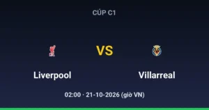 Liverpool vs Villarreal CF
