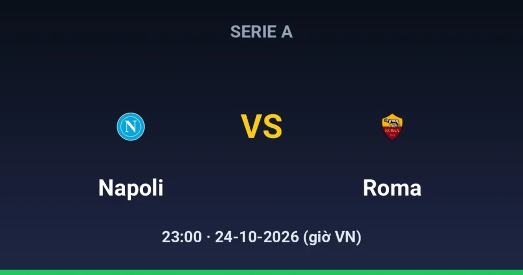 Napoli vs AS Roma