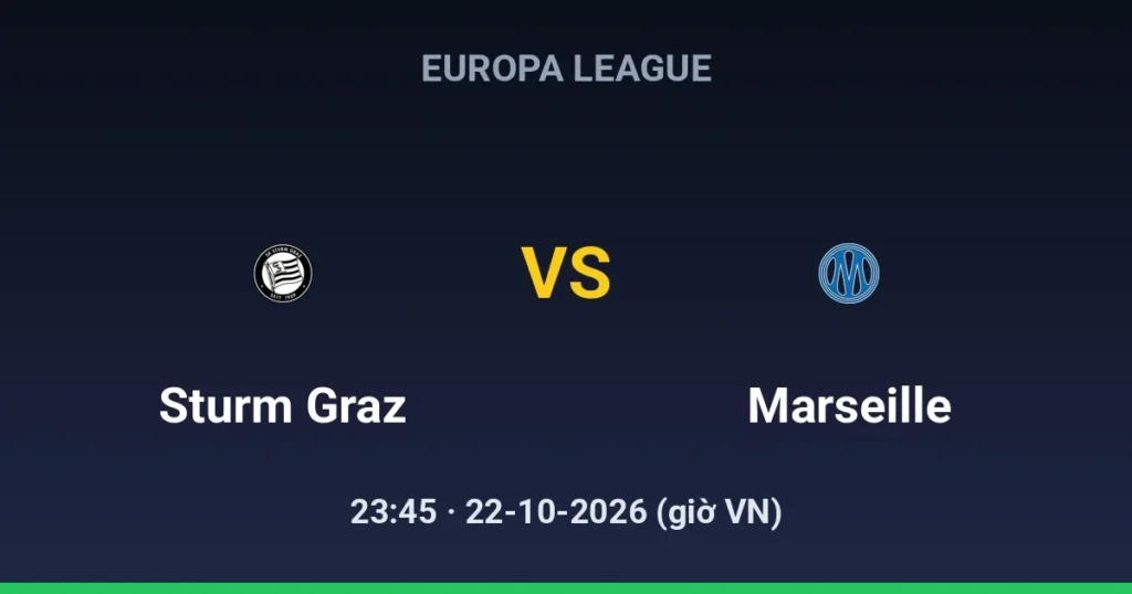 Sturm Graz vs Marseille