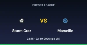Sturm Graz vs Marseille