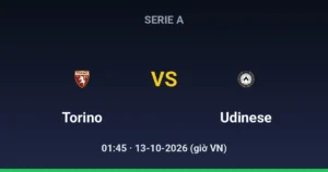 Torino vs Udinese