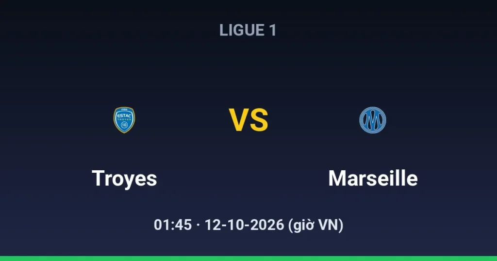 Troyes vs Marseille