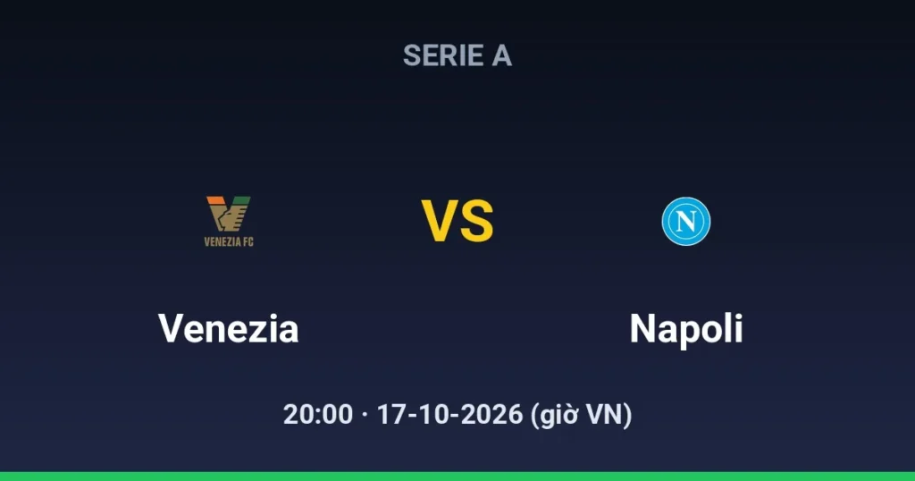 Venezia vs Napoli